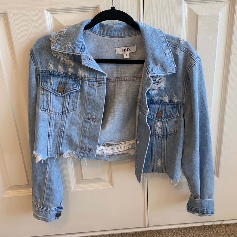 Cropped Jean Jacket